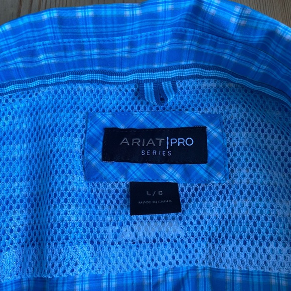 Ariat Pro Series Button Down Short Sleeve Shirt - Picture 5 of 9